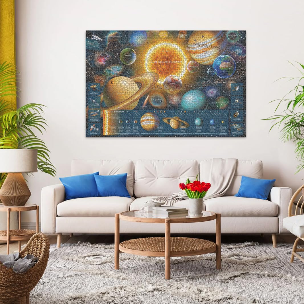 Ravensburger Puzzle 16720 - Planetensystem - 5000 Teile Puzzle für Weltraum-Begeisterte und Puzzle-Profis ab 14 Jahren