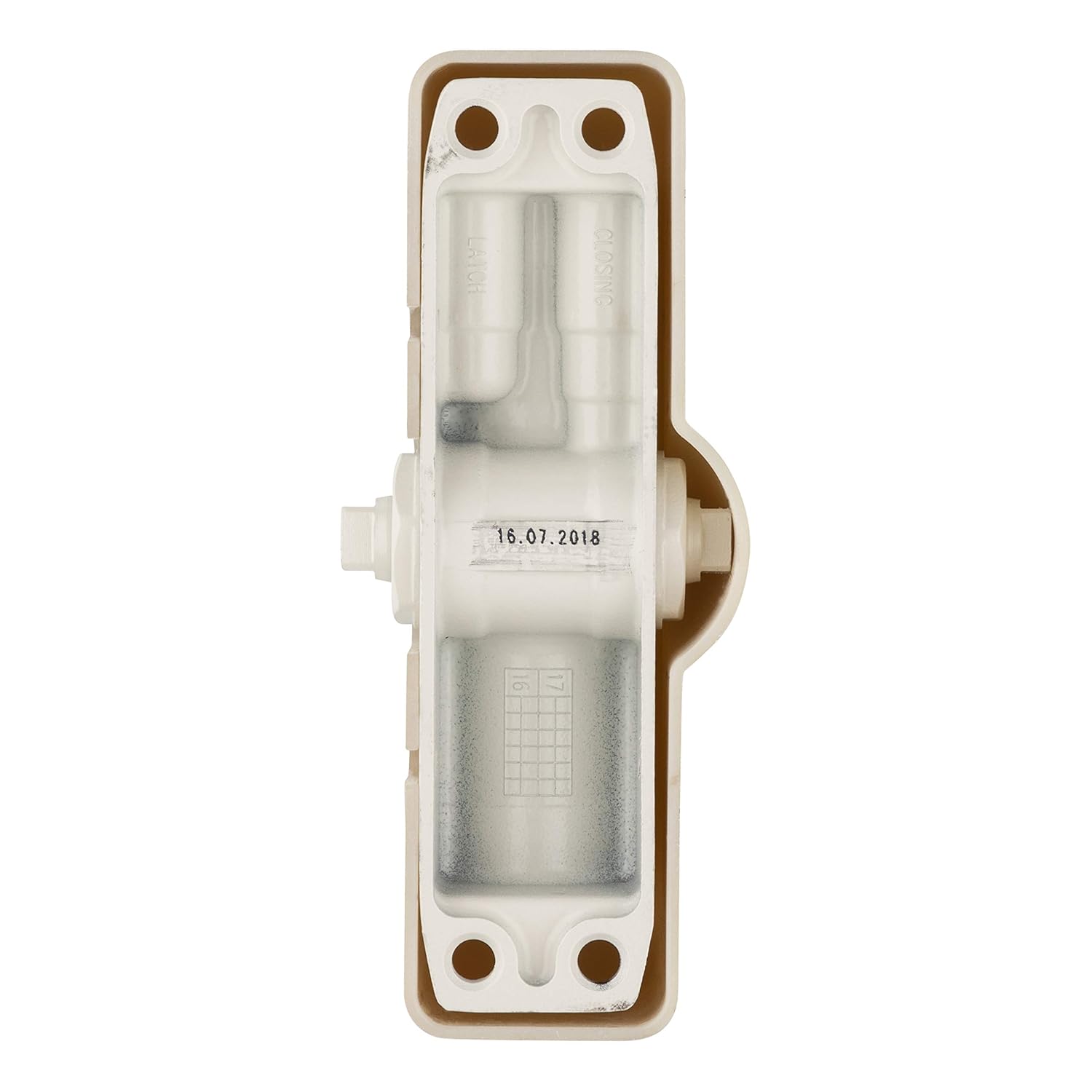 Tell DC100081 Door Closer fits doors up to 30" wide, weighing up to 65 Lbs