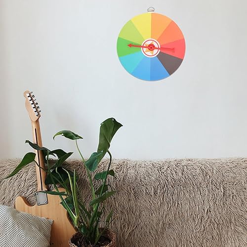 Miniatura 2 de VALICLUD Paquete de 2 ruedas de premio para premios Ruleta Rueda de Fortuna Juego de 10 ranuras de color 7.47