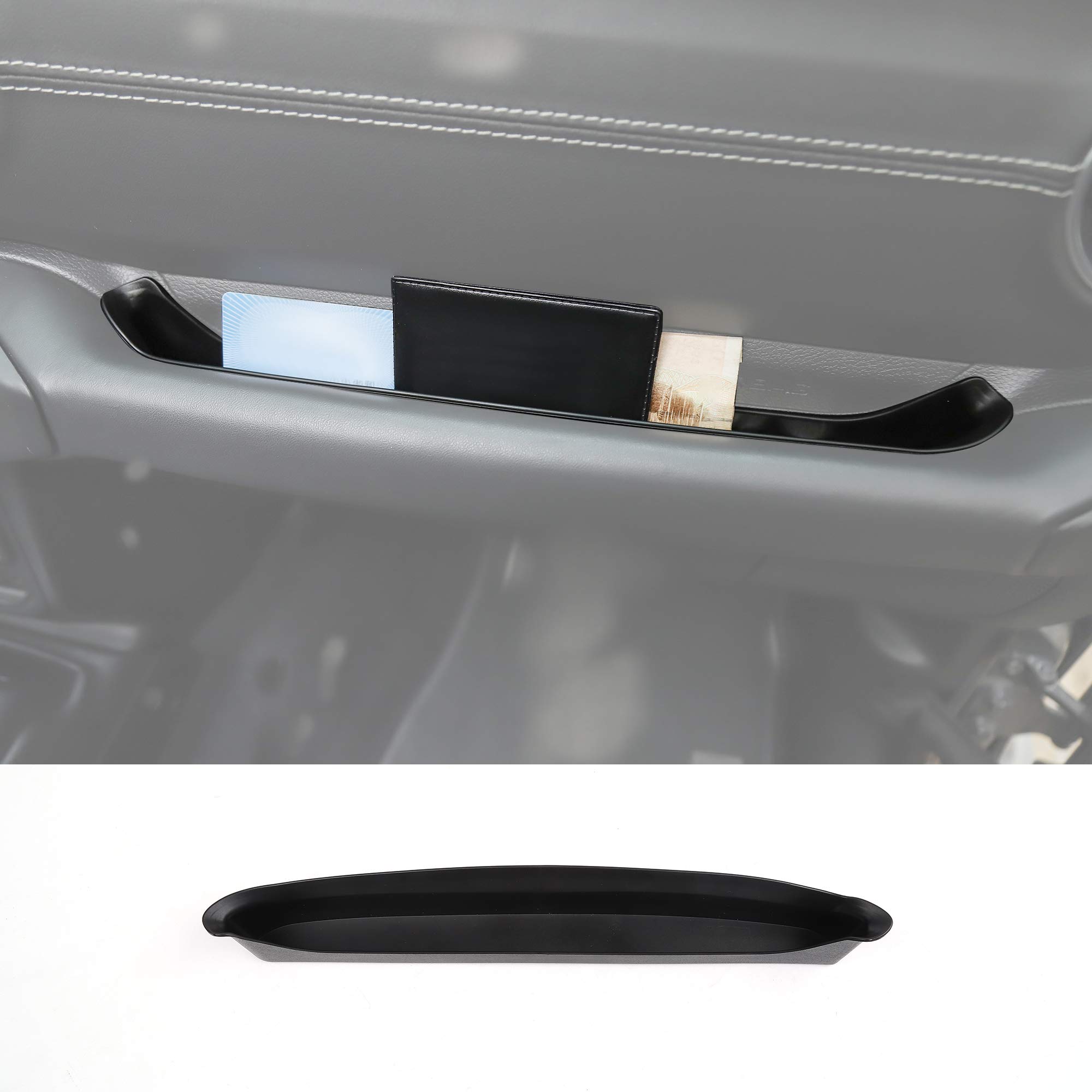 Voodonala for Jeep JL GrabTray Passenger Storage Tray Organizer Grab Handle Storage Box for 2018