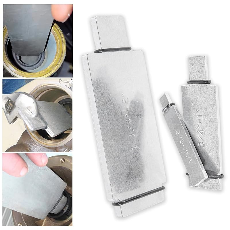 Kit com 3 Ferramentas para Remoção de Sedes de Retenção E-cowlboy RK-975TOOL para Wilkins 950XL e 975XL de 1/4 a 2 pol.