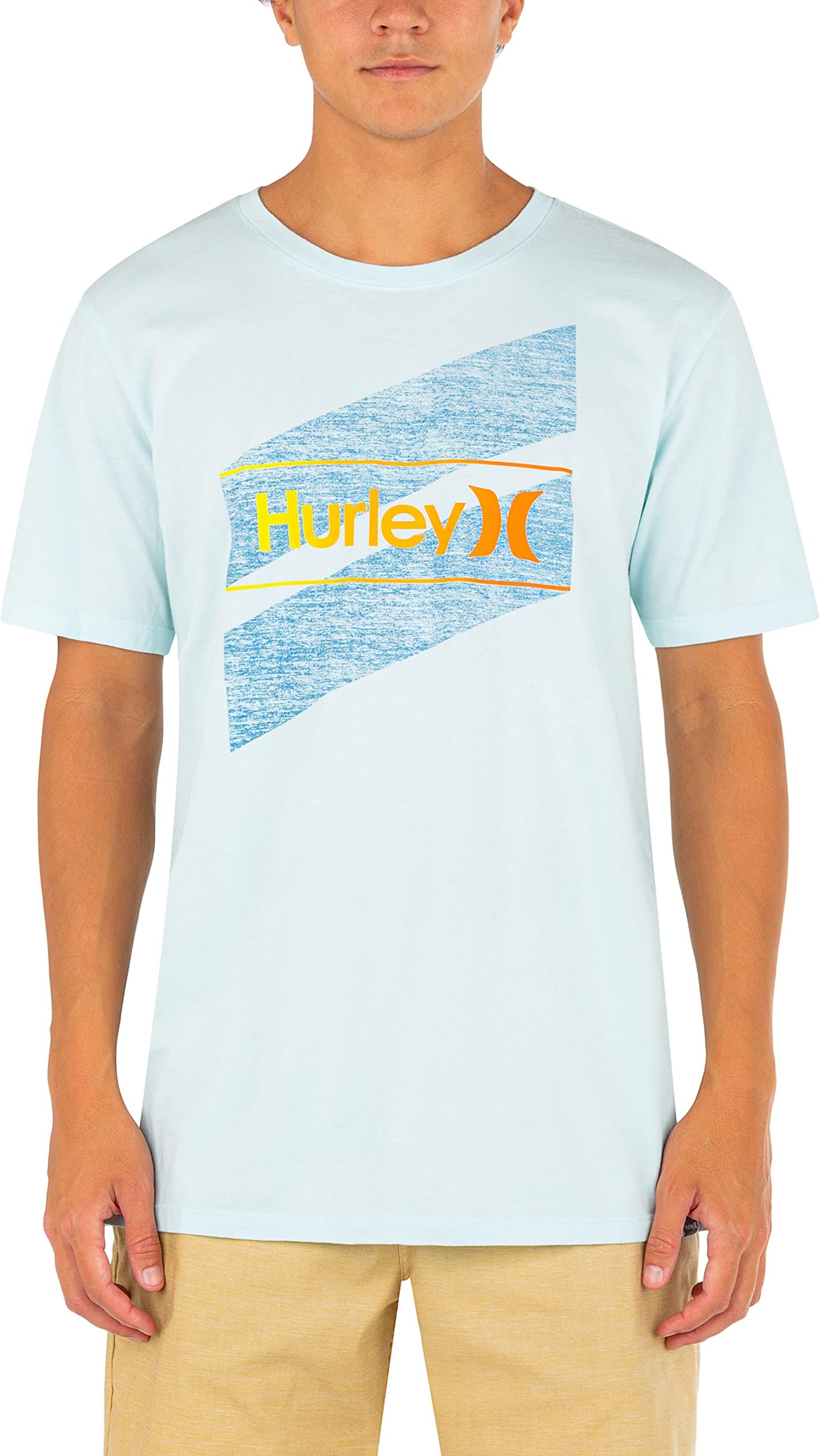 HurleyMens Icon Slash Gradient T-Shirt
