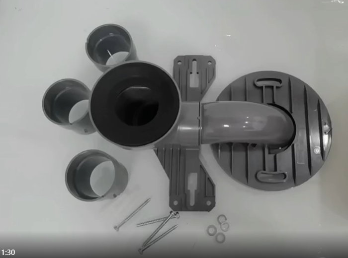 Amazon.com: Lychee Light Toilet Offset Flange with Gasket, Screws