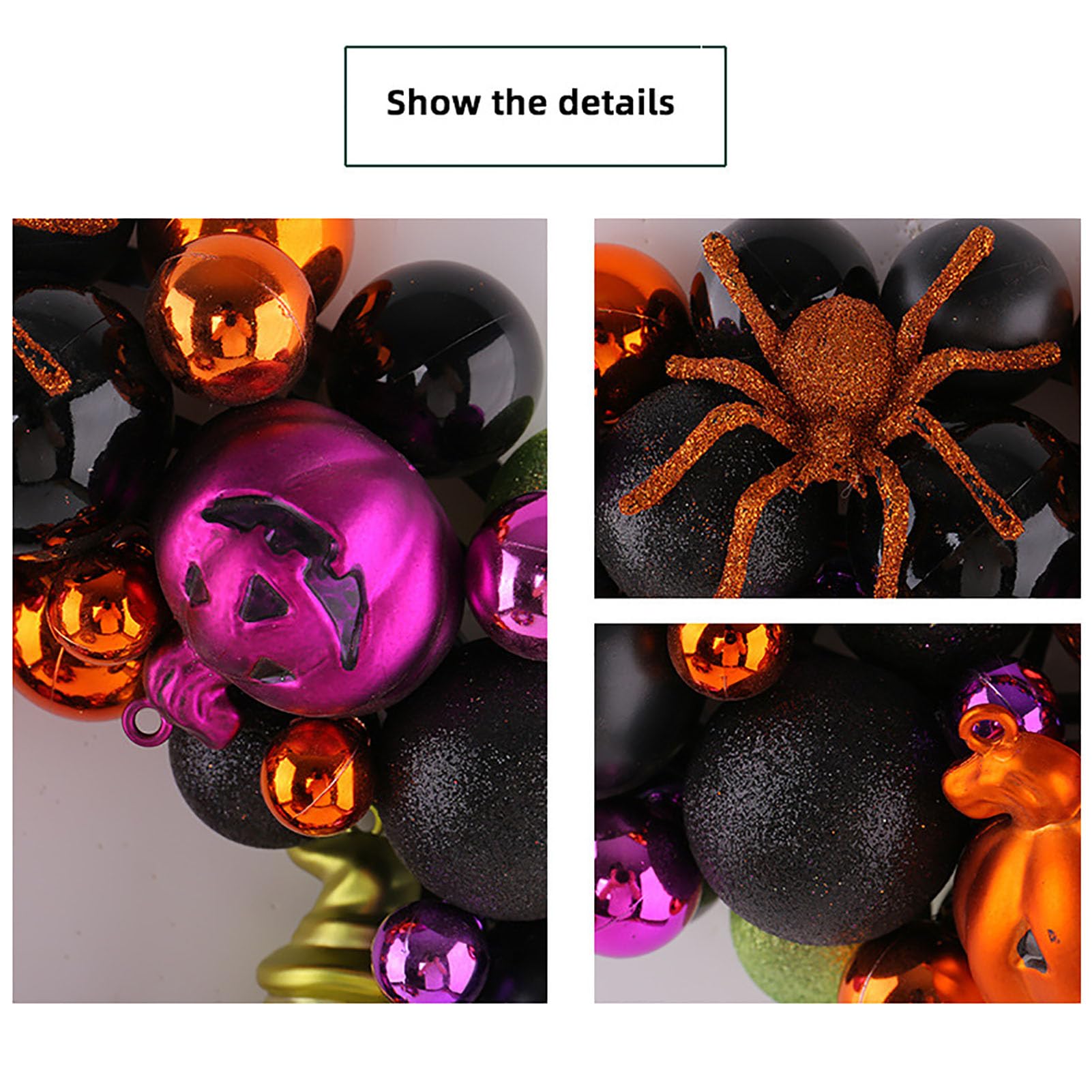 Ghirlanda Sospesa Spaventosa di Halloween Ornamenti Festivi