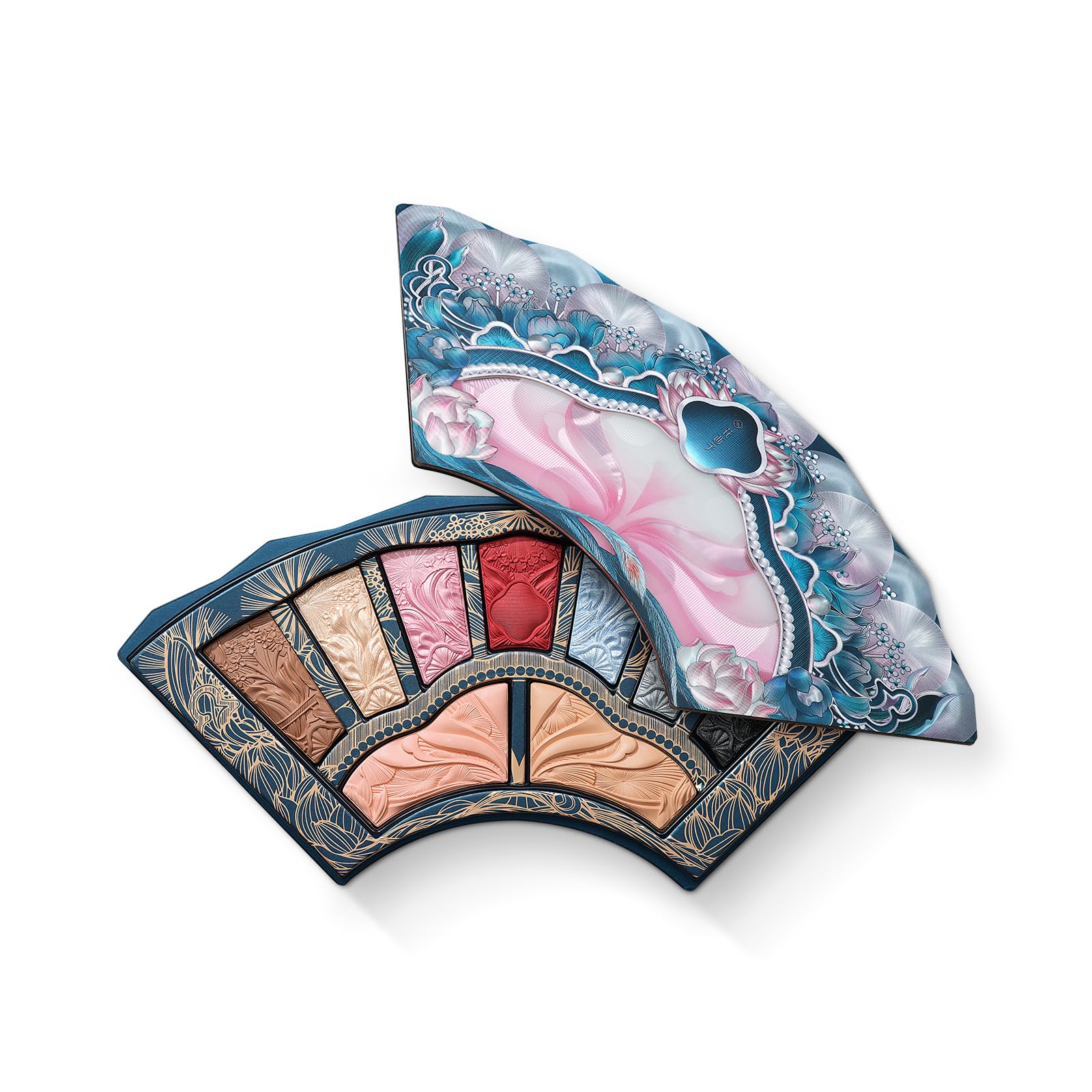 FLORASIS - Peking Opera House Makeup Palette (Limited Edition) (02 Charming Aria) Multicolored
