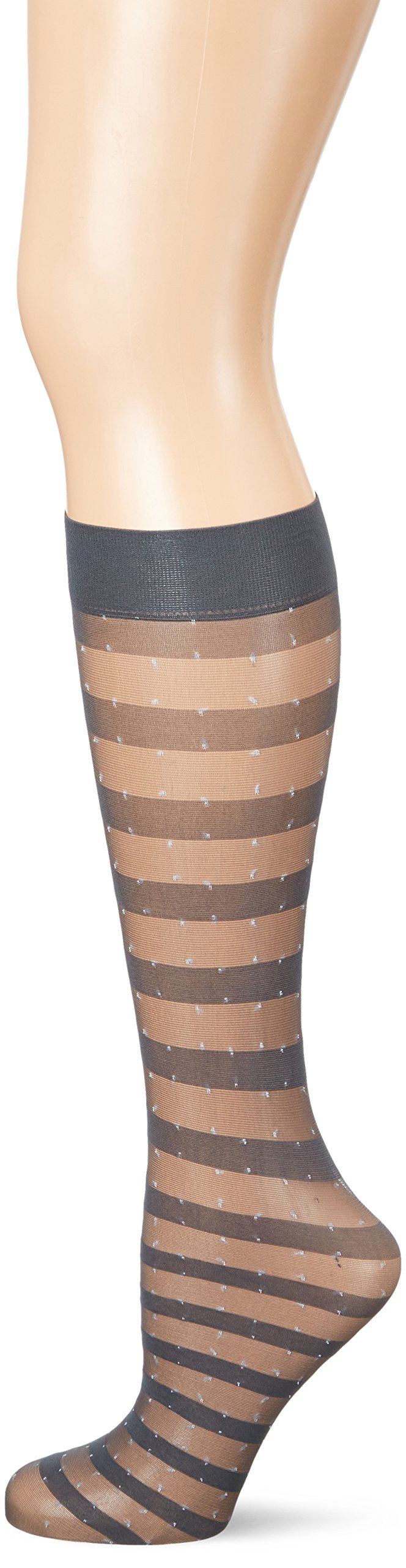 Fiore Women's Shari/Golden Line Classic Knee-High Socks