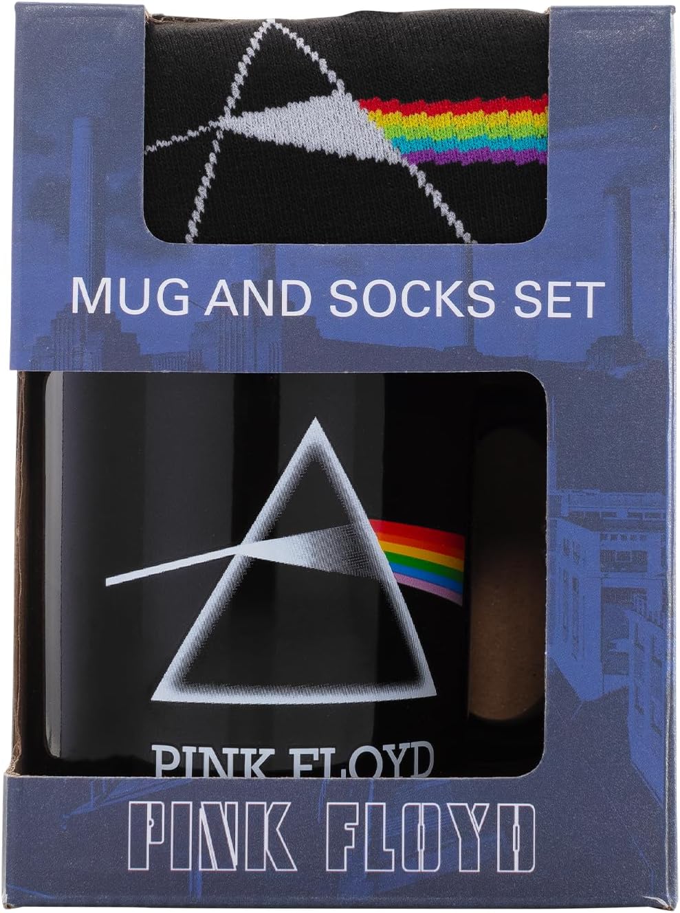 Pyramid GP86995 PINK FLOYD MUG & SOCK SET Collectible, Multicolor image 2