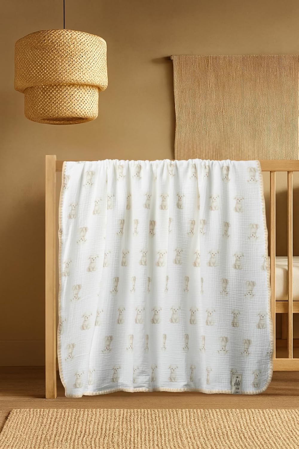 Christian Children’s Blanket, I am a Child of God, Christian Baby and Children's Gift, Christian Children’s Gift, Baptism, Newborn, Blessing Blanket (Lamb) - Image 5