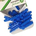 Sahyog Wellness Blue Round Lancet Device Needles - Pack of 50 Pieces gallery image
