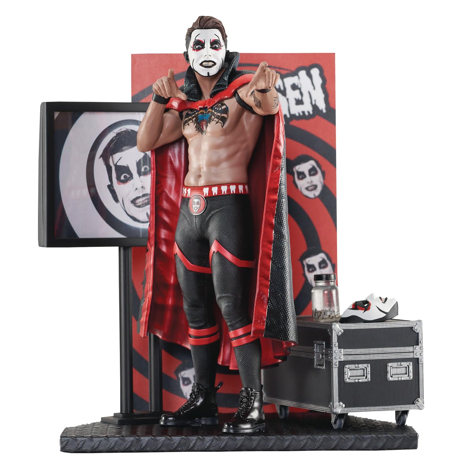 Amazon.com: AEW Gallery: Danhausen PVC Statue : Toys & Games
