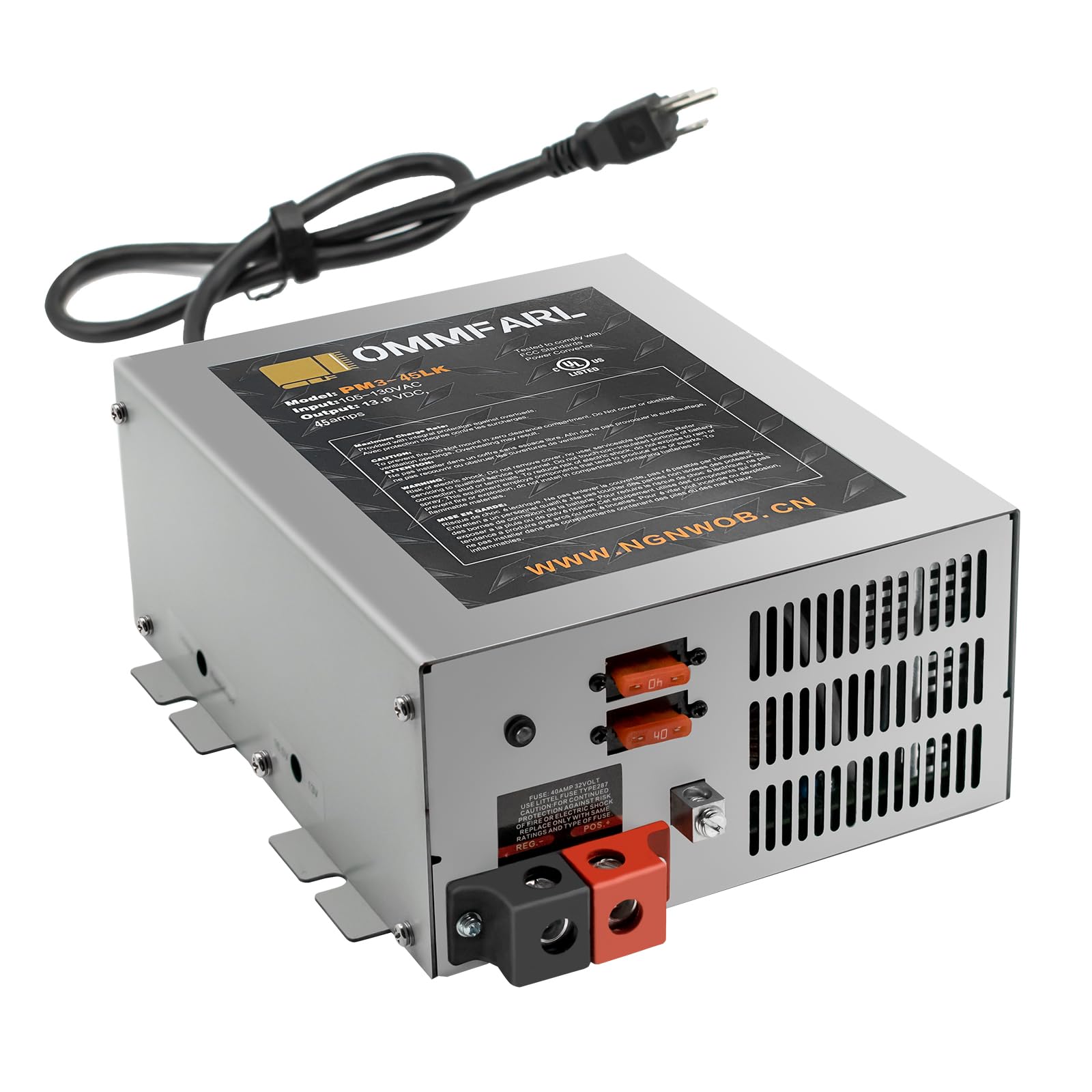 Photo 1 of Generic RV Converter | 45 Amp DC Power Converter | 3 Stage Smart Battery Charger | PM3-45LK
