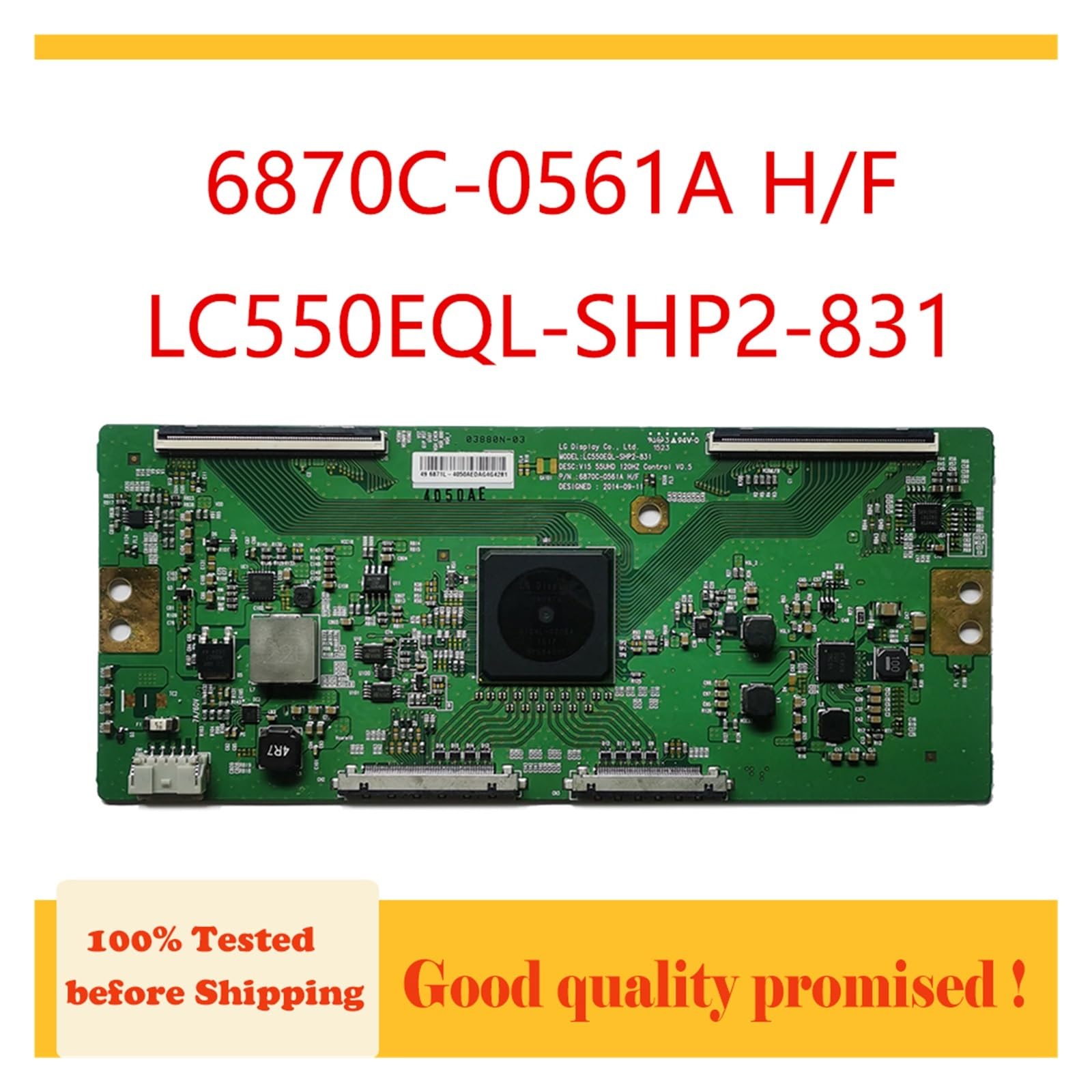 Scheda T-CON LC550EQL-SHA1-831 Per TV LG 55″ – Ricambio Testato 6870C-0577AH/F
