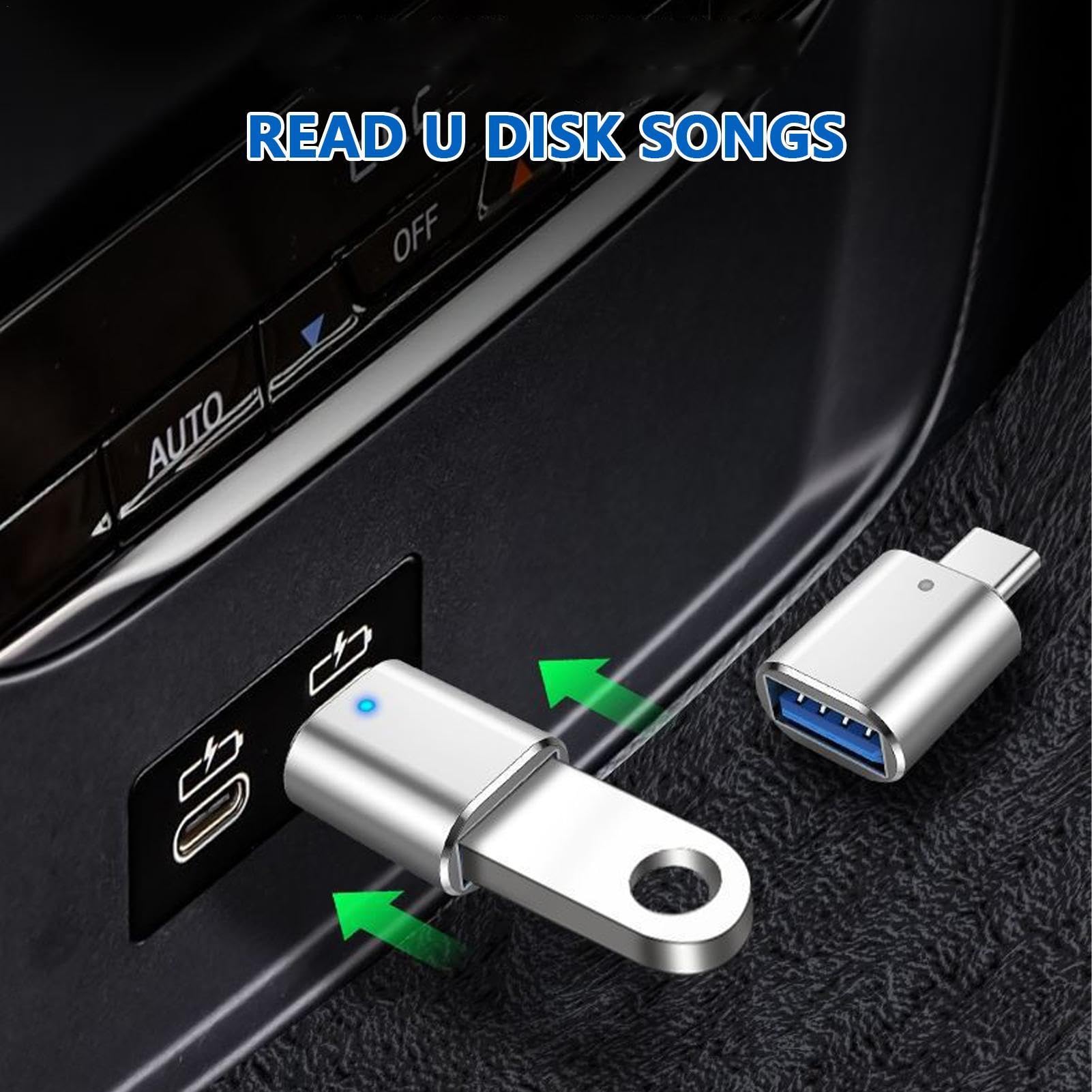 Anker Car Charging Adapter, USB C | USB A to C Cable, Braided for Fast Charging and Data Transfer, PC, Laptop