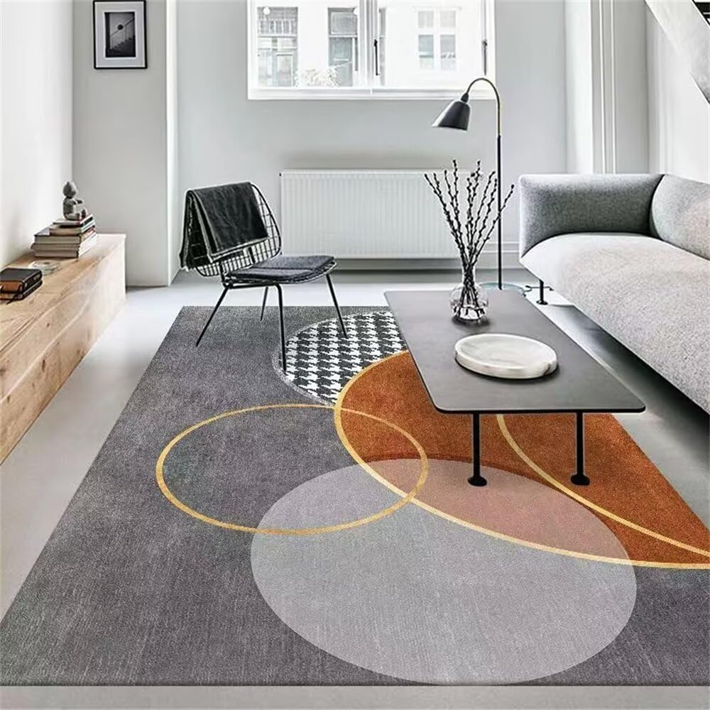 Tapis enfant 120x180cm gris et moderne pour une salle de jeux confortable