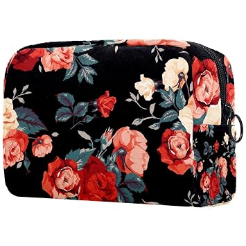 flower make up bag