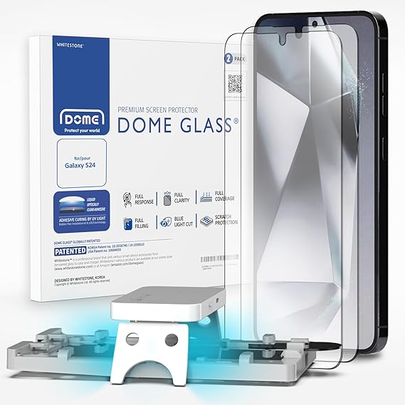 Dome Glass Samsung Galaxy S24 Ultra Tempered Glass Screen Protector