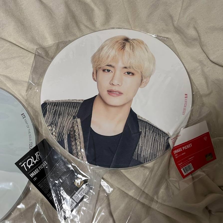 BTS テテ　テヒョン　V BIGうちわ BTS テテテヒョンV BIGうちわ