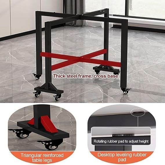 Drop-Leaf Folding Dining Table, Extendable Space Saving Kitchen Table, Butterfly Table, Round Folding Table With Adjustable Moveable Wheels, For Lounge, Coffee, Restaurant (Color : White, Si