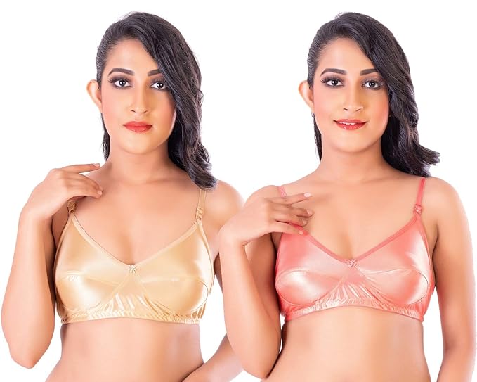 Women in satin bras Clearance