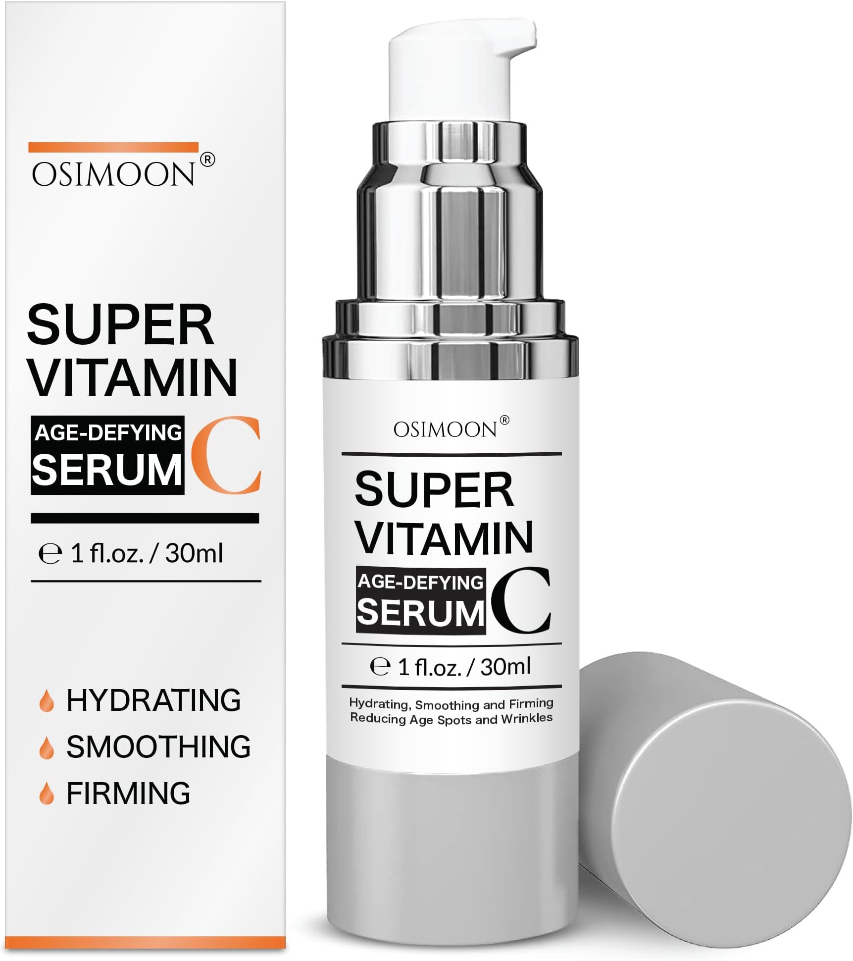 Super C Serum for Women Over 70, Vitamin C Serum for Face, Retinol Serum for Face, Rapid Anti Aging Serum, Super Hydrates, Softens, Lifts and Firms, Even Skin Tone (30ml)