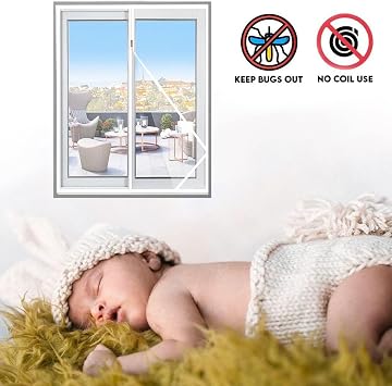 80x200cm(W*H) Window Screen Mesh, Screen Mesh, Warehouse Fiberglass Window and Door Screen Mesh for Patio and Window