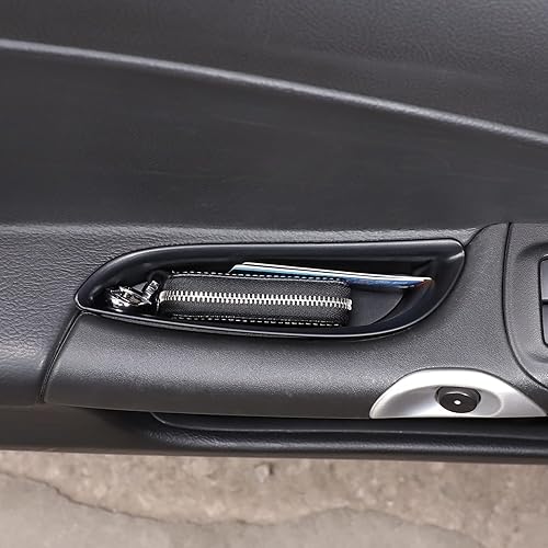 Miniatura 5 de Caja de almacenamiento para reposabrazos de puerta para Chevrolet Corvette C6 2005-2013, caja de almacenamiento de manija de agarre para puerta