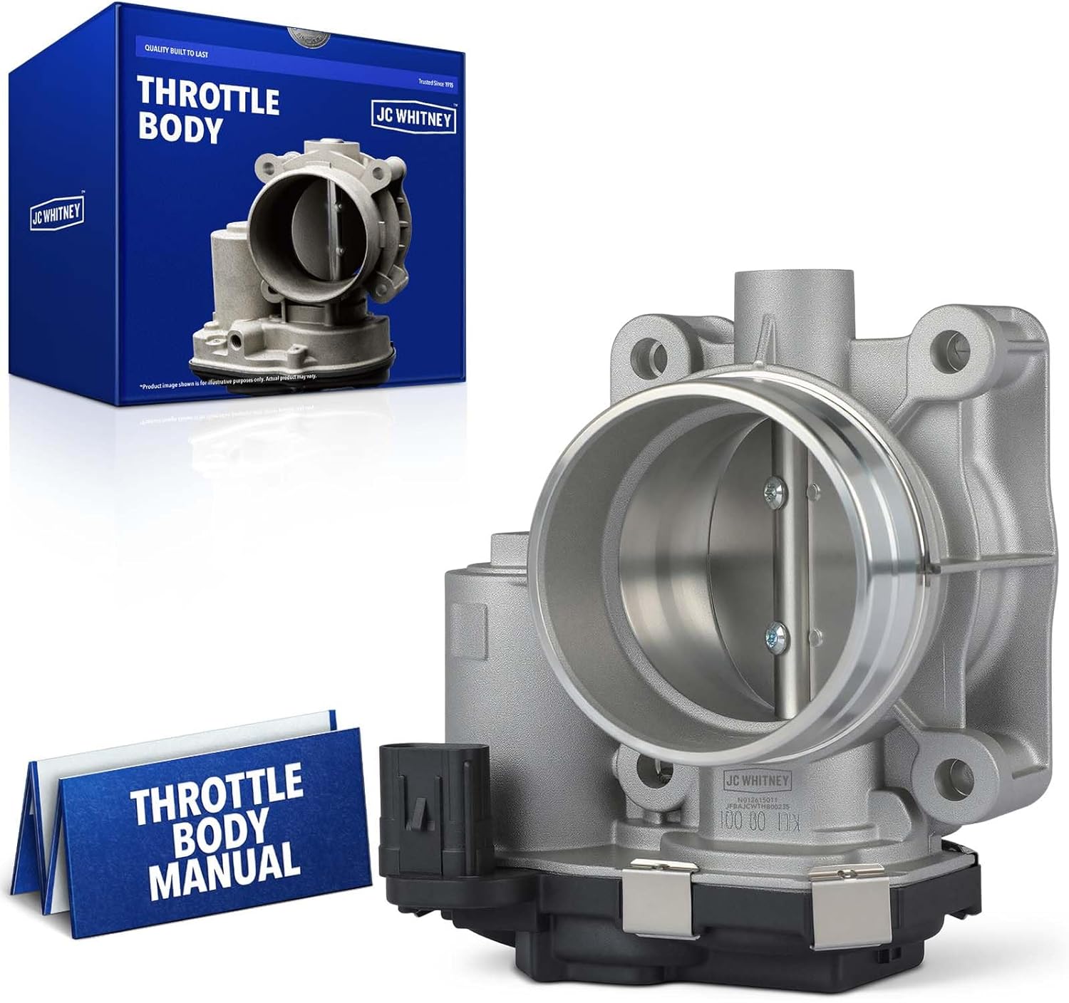 JC Whitney JFBAJCWTHB00235 Electronic Throttle Body - Compatible with Chevrolet Equinox 2018-2020, Malibu 2013-2020, Traverse 2018-2019, Camaro 2016-2020, GMC Terrain 2018-2019 - 2.0L