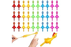 Bulk Value 30 Pcs Party Favor Turkey Finger Slingshot Toy
