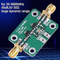 Vista 6 de Módulo amplificador de banda ancha RF de 30-4000MHz 40dB Placa de amplificador de alta ganancia para FM HF VHF/UHF