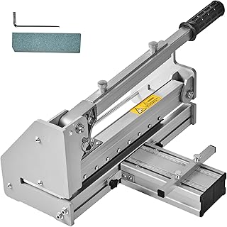 Happybuy 13" Floor Cutter, 0.47" Cutting Depth, Cuts Vinyl Plank, Laminate, Hardwood, Siding, for LVP, WPC, SPC, LVT, VCT, PVC, and More