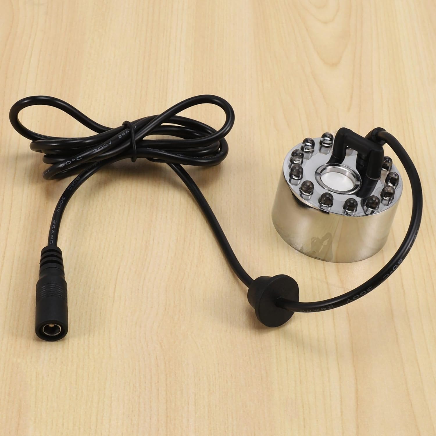 10X Ultrasonic Mist Maker Fogger Water Fountain Pond 12 LED