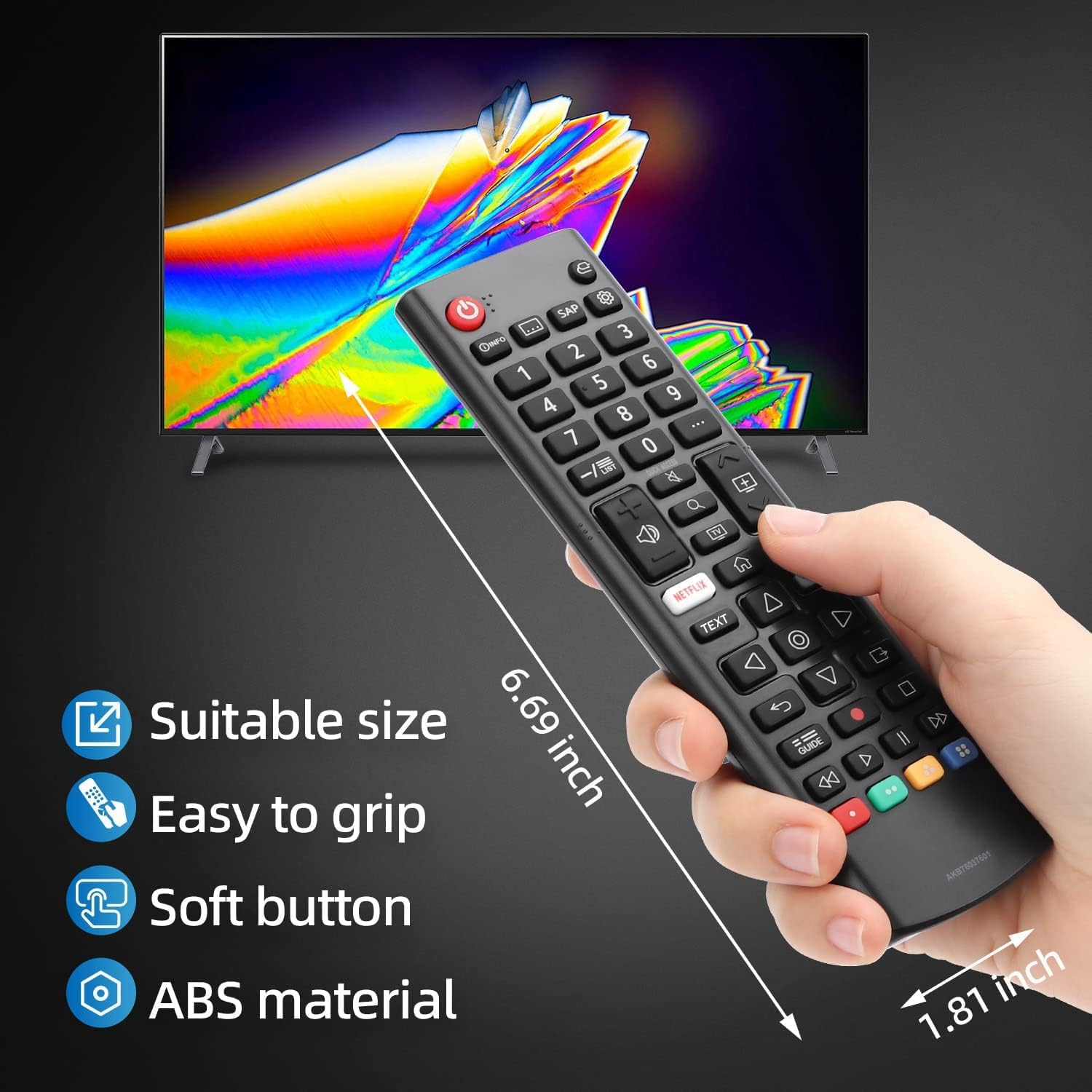 Smart Samsung Remote Controls for Smart Tv with Netflix Prime Video - Image 4