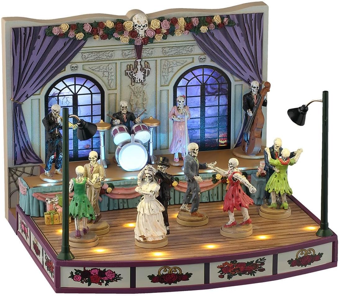 Lemax Wedding Party, with 4.5V Adaptor, Sights & Sounds, #54435