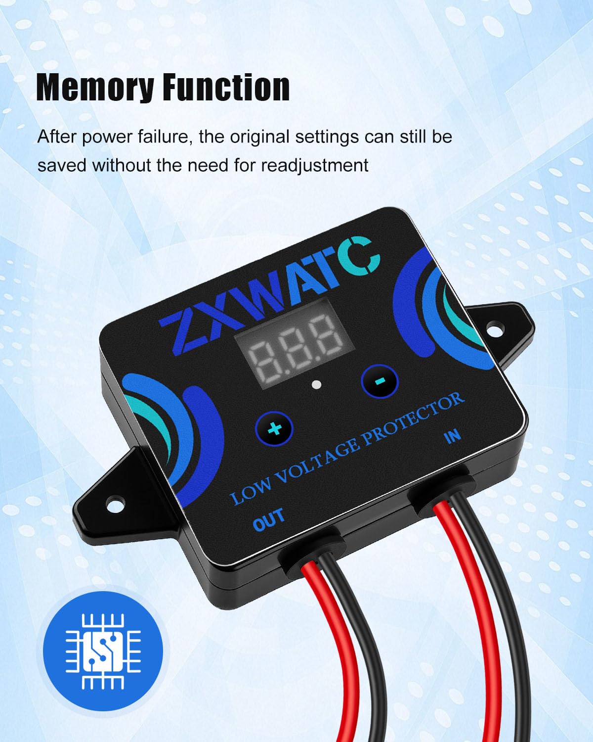 Amazon.com : DC12-36V Low Voltage Protector, Digital Disconnect