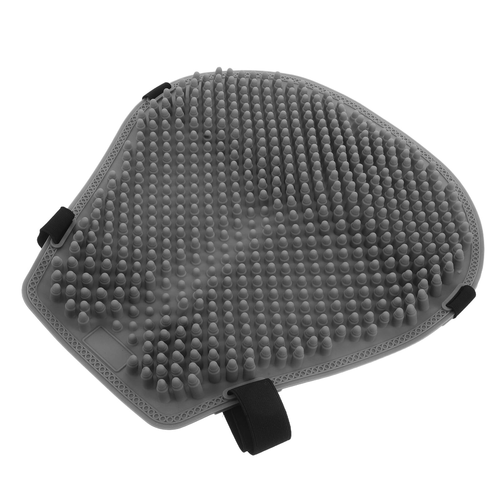 Happyyami Cuscino per Sella Moto in Silicone Antiscivolo Spesso Assorbimento Urti e Traspirante, Coprisedile Posteriore Ergonomico Protezione Antiusura per Viaggi Lunghi