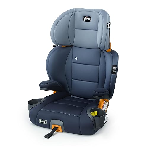 Vista 19 de Chicco KidFit Zip Plus Asiento Elevador para Auto 2 en 1 con Posicionamiento de Cinturón, Asiento Elevador sin Respaldo y con Respaldo Alto