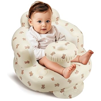 Inflatable Baby Seat for 3-36 Months Blow Up Floor Seat