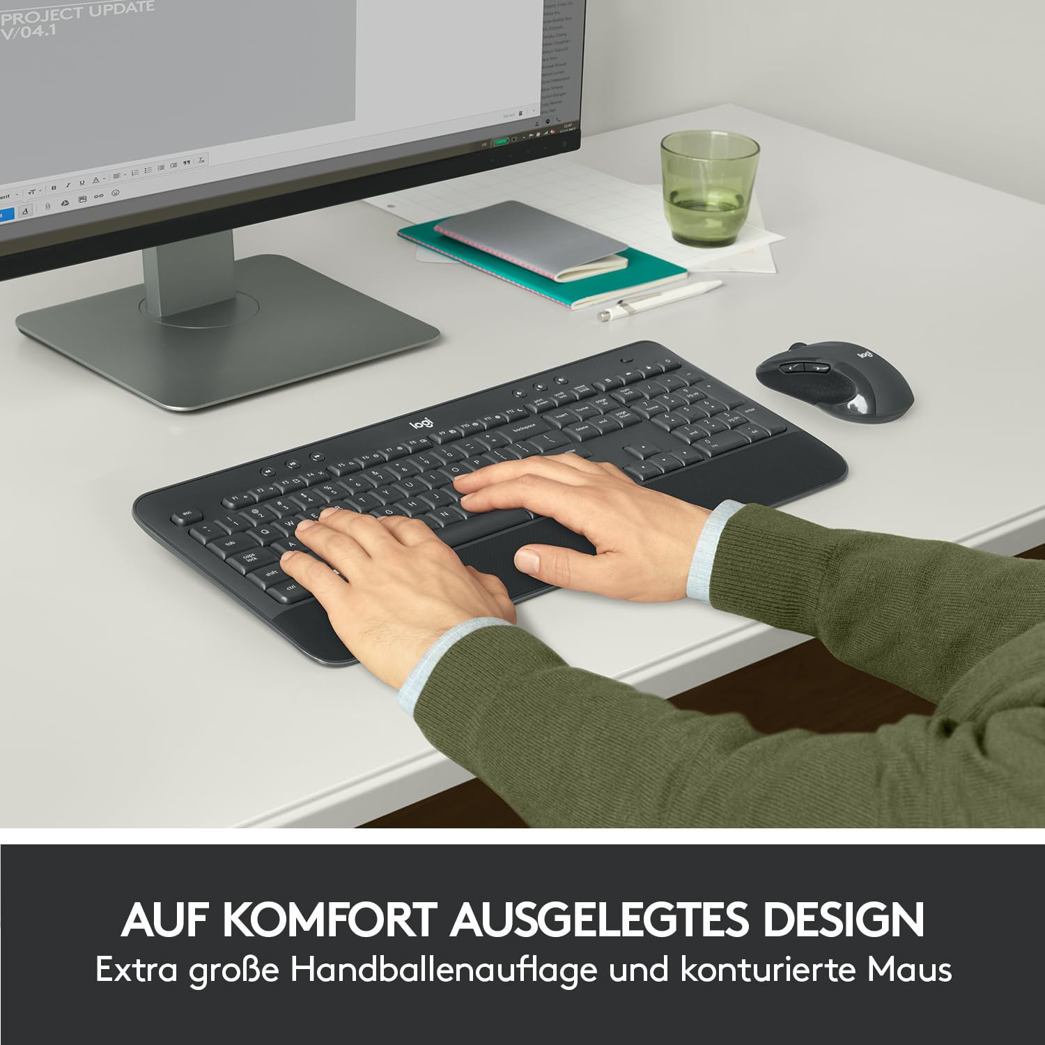 Logitech MK545 Advanced Wireless Keyboard and Mouse Combo