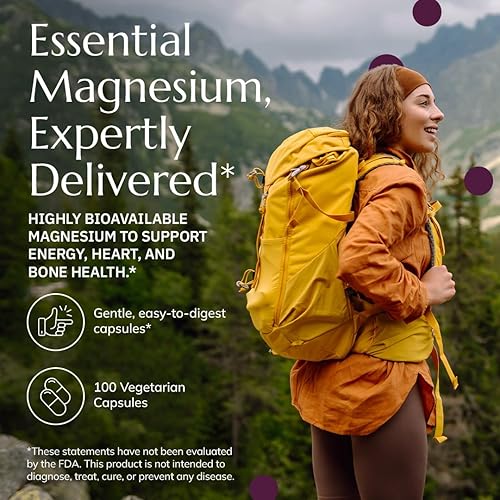 Miniatura 2 de Neurobiologix Complejo de glicinato de magnesio, TRAACS Quelato de bisglicinato de magnesio para soporte muscular, nervioso y óseo, suplemento de