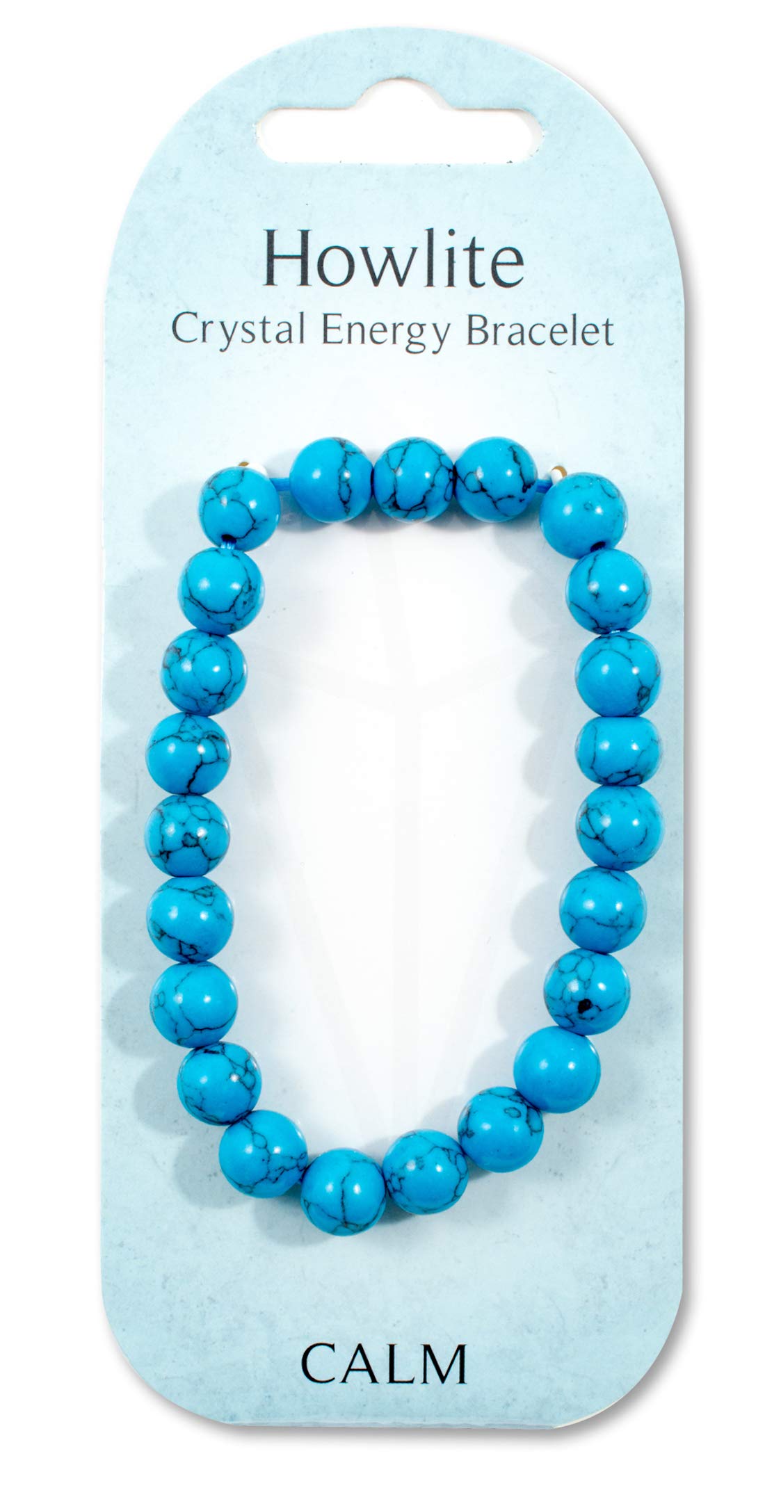 British FossilsHowlite Crystal Energy Bracelet - Calm