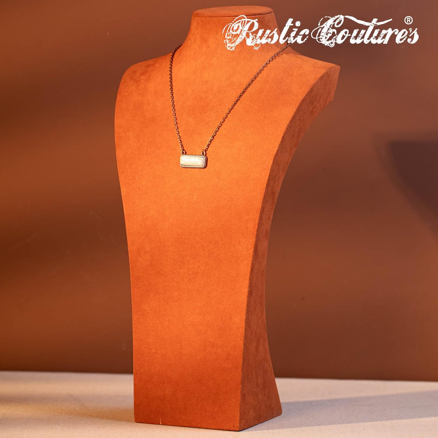 Rustic Couture's Western Turquoise Necklace Jewelry for Women Cowgirl Vintage Necklace - Image 2