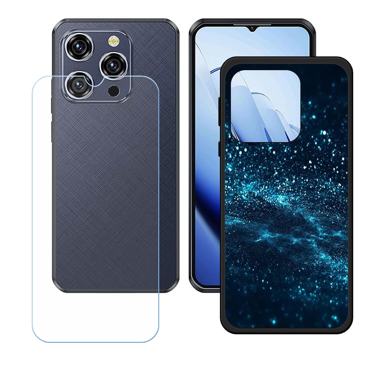 YQINHHME Cover per Oukitel WP52 (6.60 ) + Pellicola Vetro