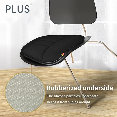 Miniatura 5 de RaoRanDang Cojín de Asiento Grueso de Espuma Viscoelástica Almohadilla de Cojín de Asiento de Automóvil para Asiento de Conductor de Automóvil Silla