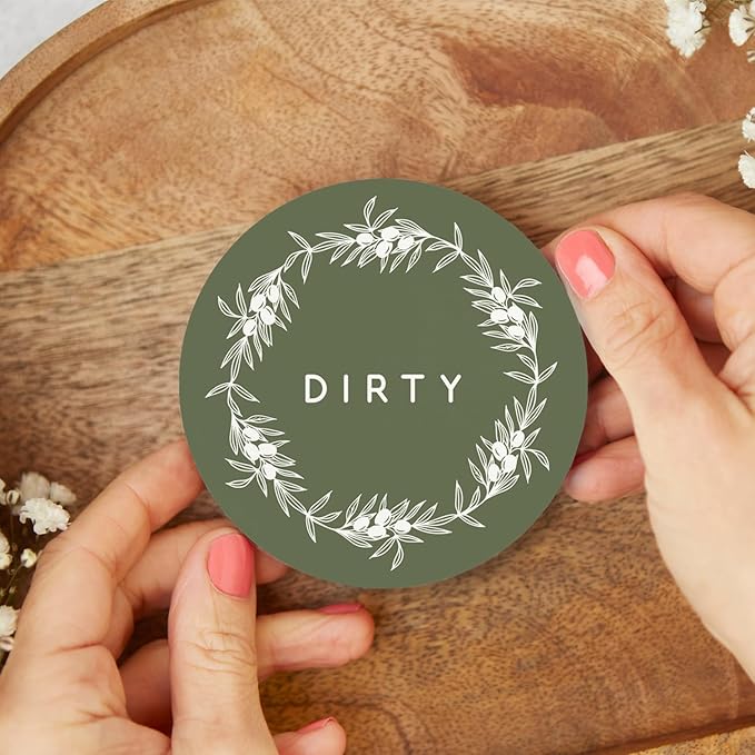 Iman para lavavajillas Clean/Dirty - Doble cara - Decorativo miniatura 2