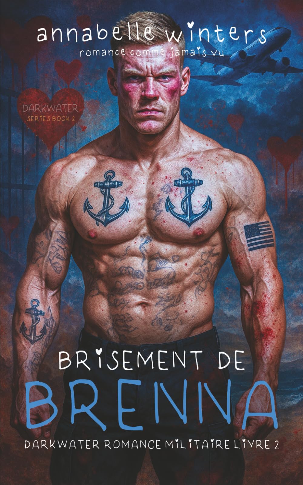 Brisement de Brenna (Darkwater Romance Militaire)
