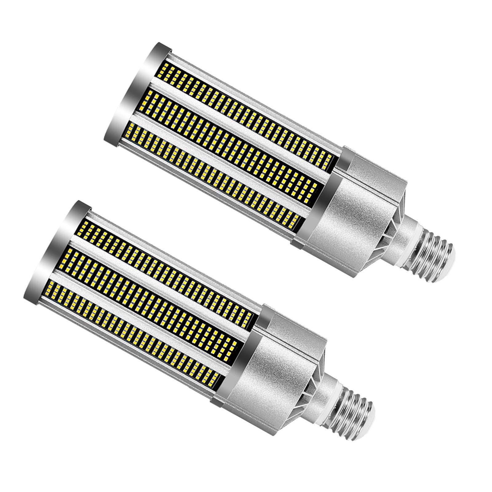 2 bombillas LED maíz, bombillas LED E27, 20 W, 2500 lúmenes, 3000 K/6000 K, superbrillantes.