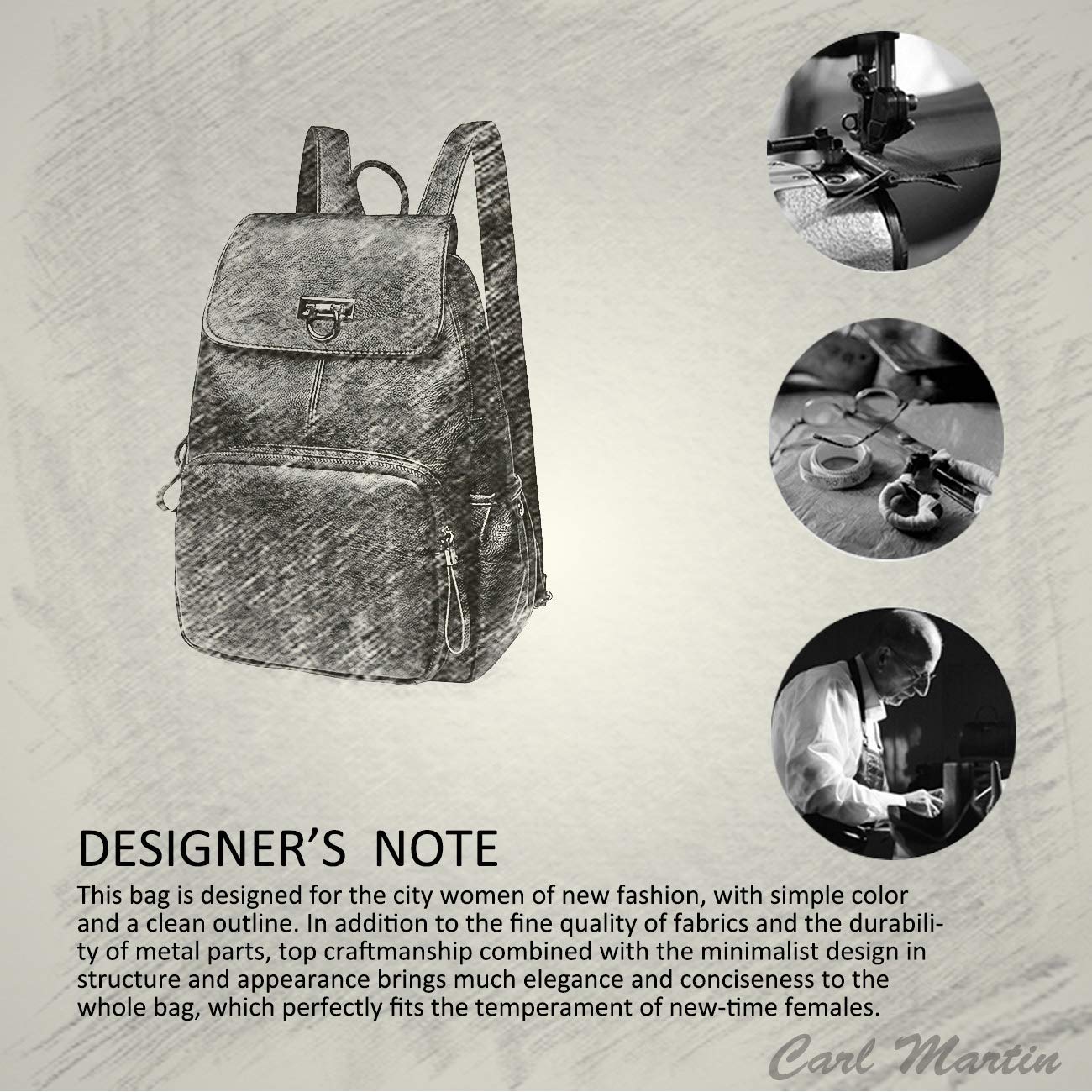 NICOLE & DORIS Zaino in pelle donna Zaino casual in pelle daypack da donna Zaino Borse a Tracolla Zaino Donna