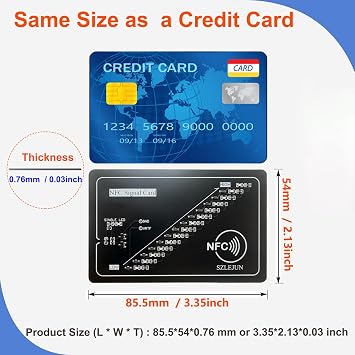 NFC Field Status Card - Professional 15 LED Indicator Display,Non Data Storage NFC Card
