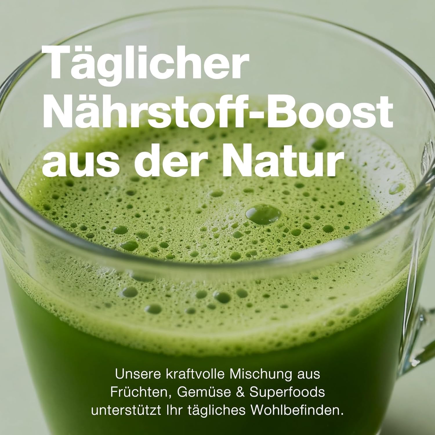 Grüne Entgiftungspulver, 200g Grüner Helper, 200g Superfood Pulver, Greens Pulver helfer, Pflanzenpulver mit Matcha, Gerstengras, Heidelbeeren, Rich in Macronutrients, Micronutrients & Fiber