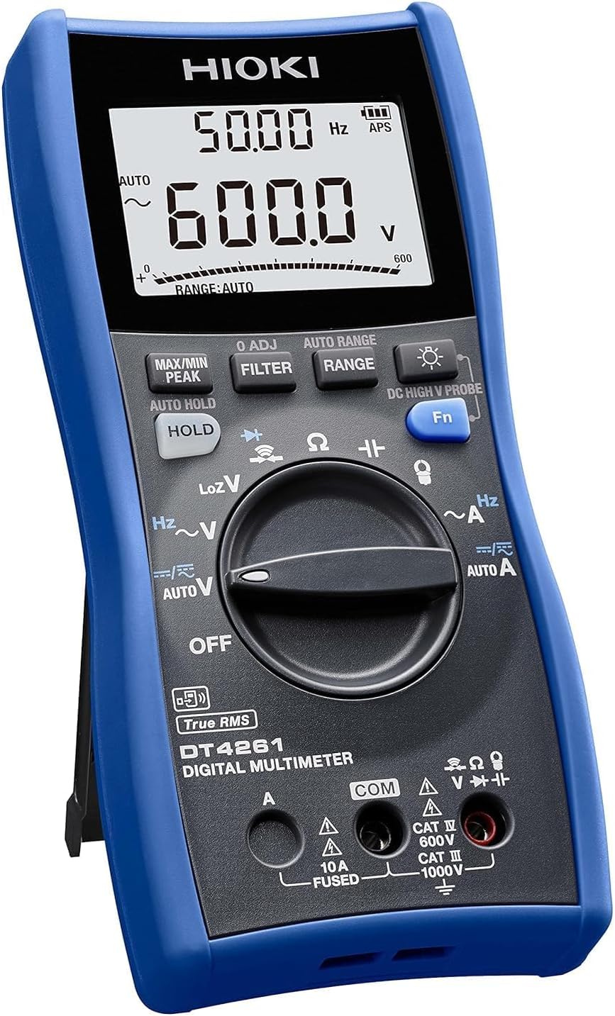 *SAME DAY SHIPPING *Digital Multimeter – True RMS handheld multimeter for accurate industrial and field electrical measurements| Model: DT4261